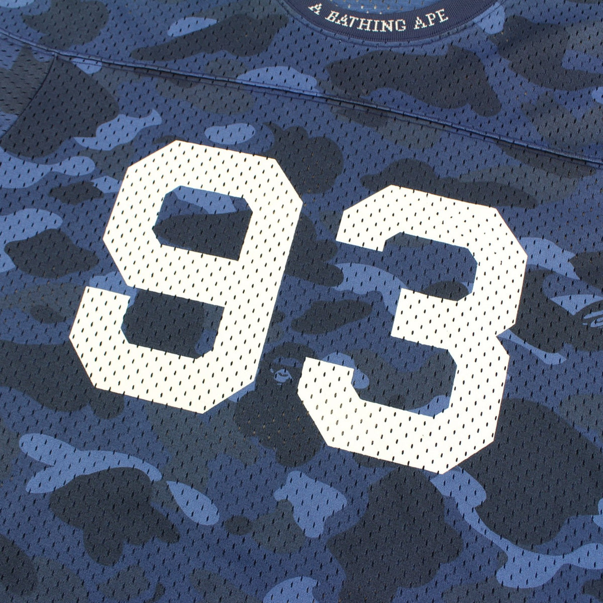 Bape Blue Camo Mesh Jersey - SARUUK