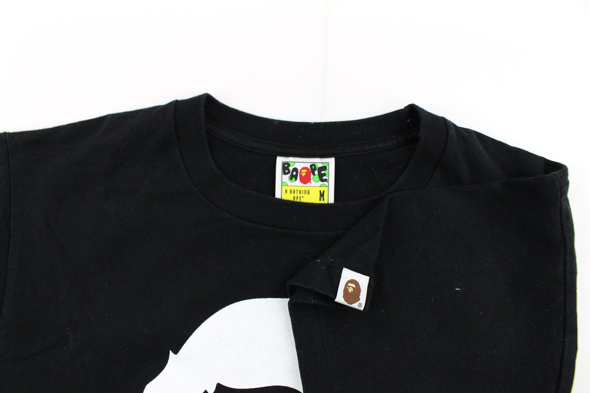 Bape Big ape Japan Logo Tee Black - SARUUK