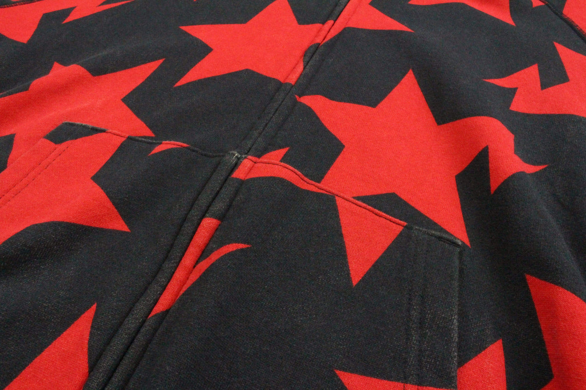 Bape Red Bapesta Zip Up Hoodie Navy - SaruGeneral