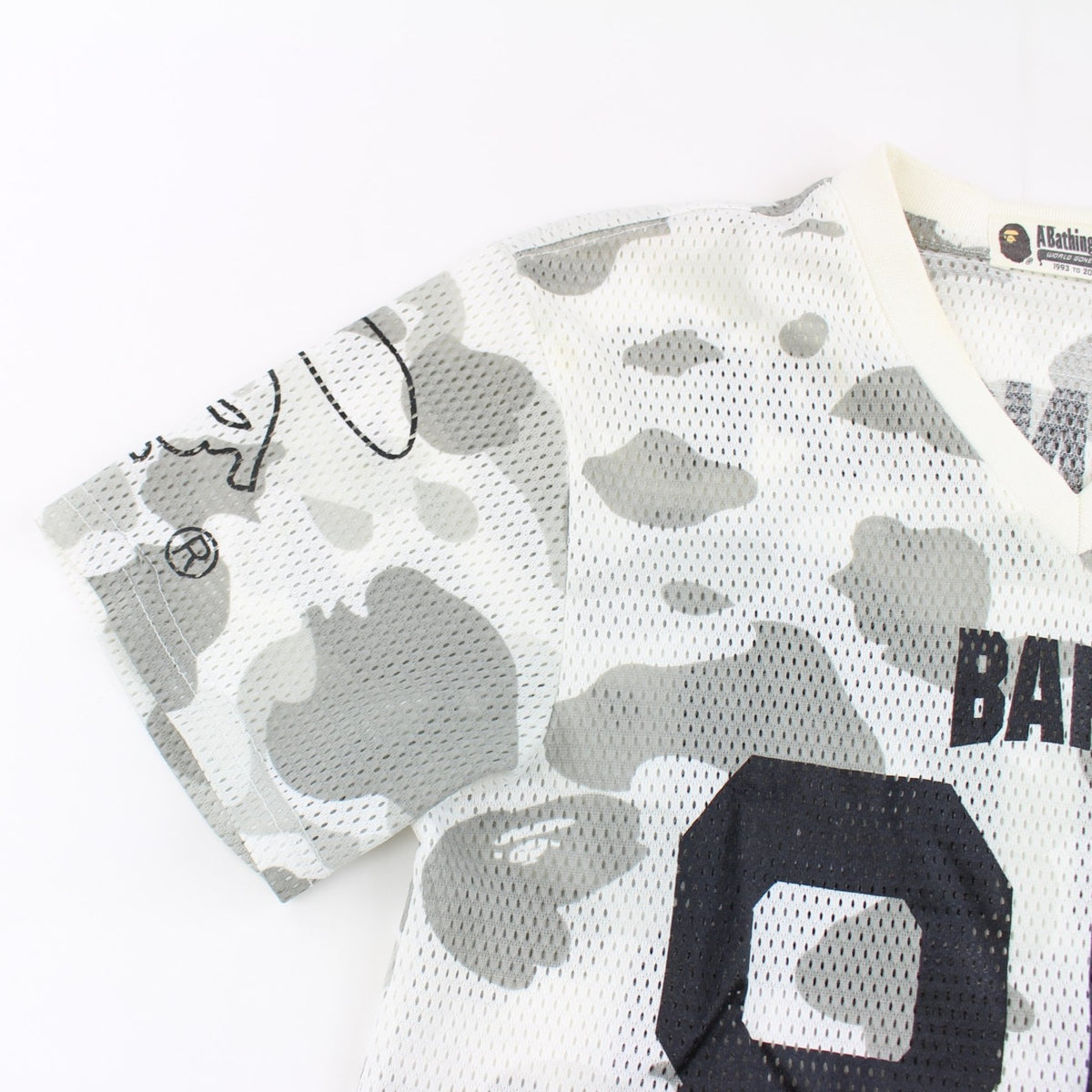 Bape snow Camo Mesh Jersey - SARUUK