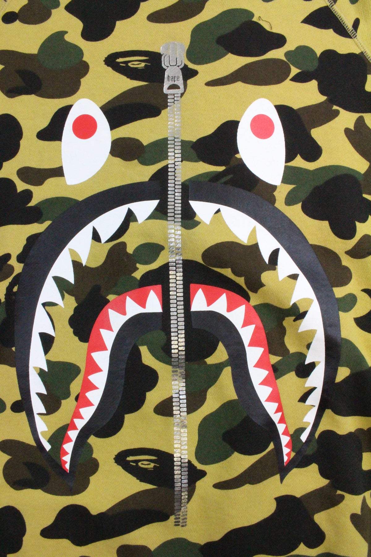 Bape 1st Yellow Shark Crewneck - SaruGeneral