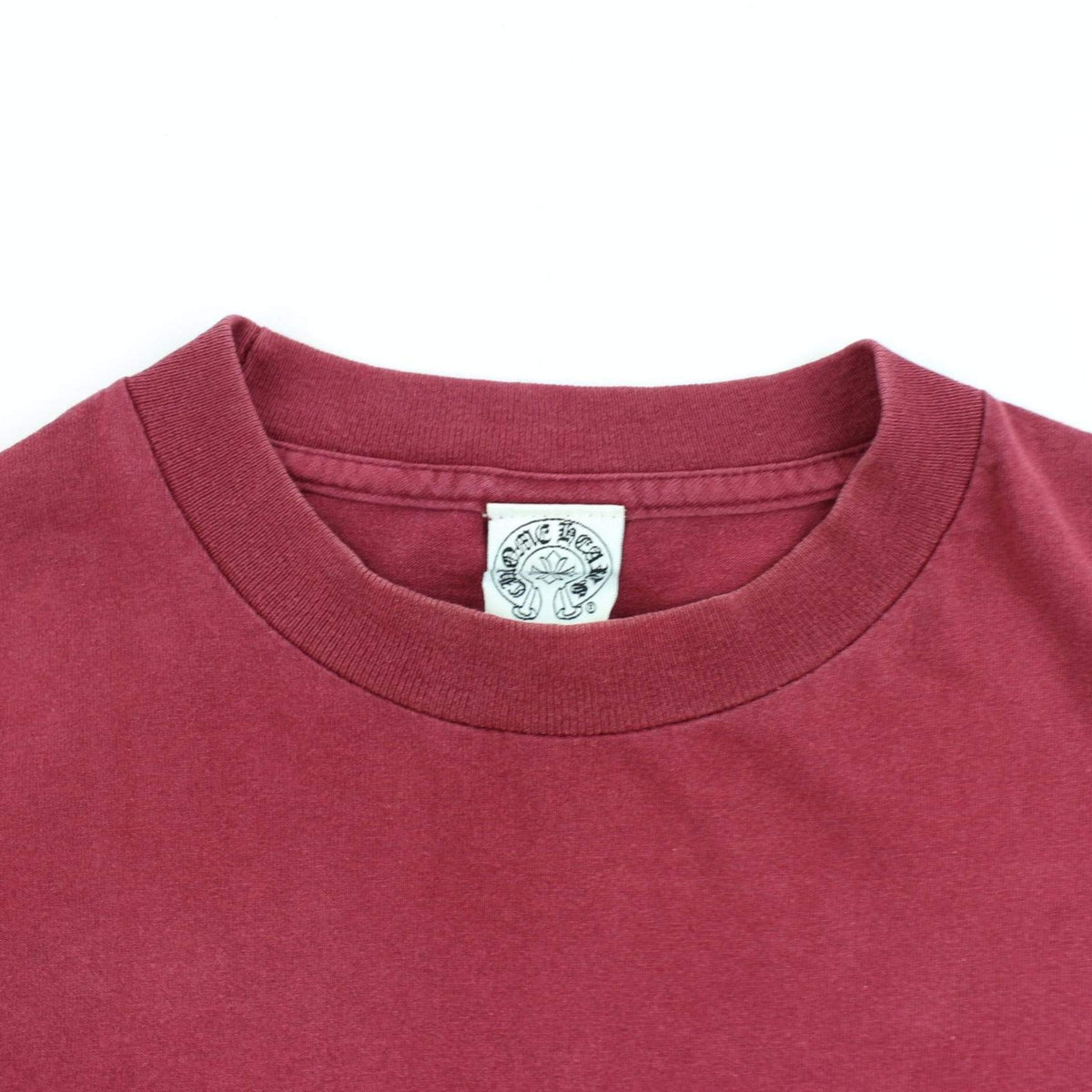 Chrome Hearts Dagger Pocket Tee Burgundy - SARUUK
