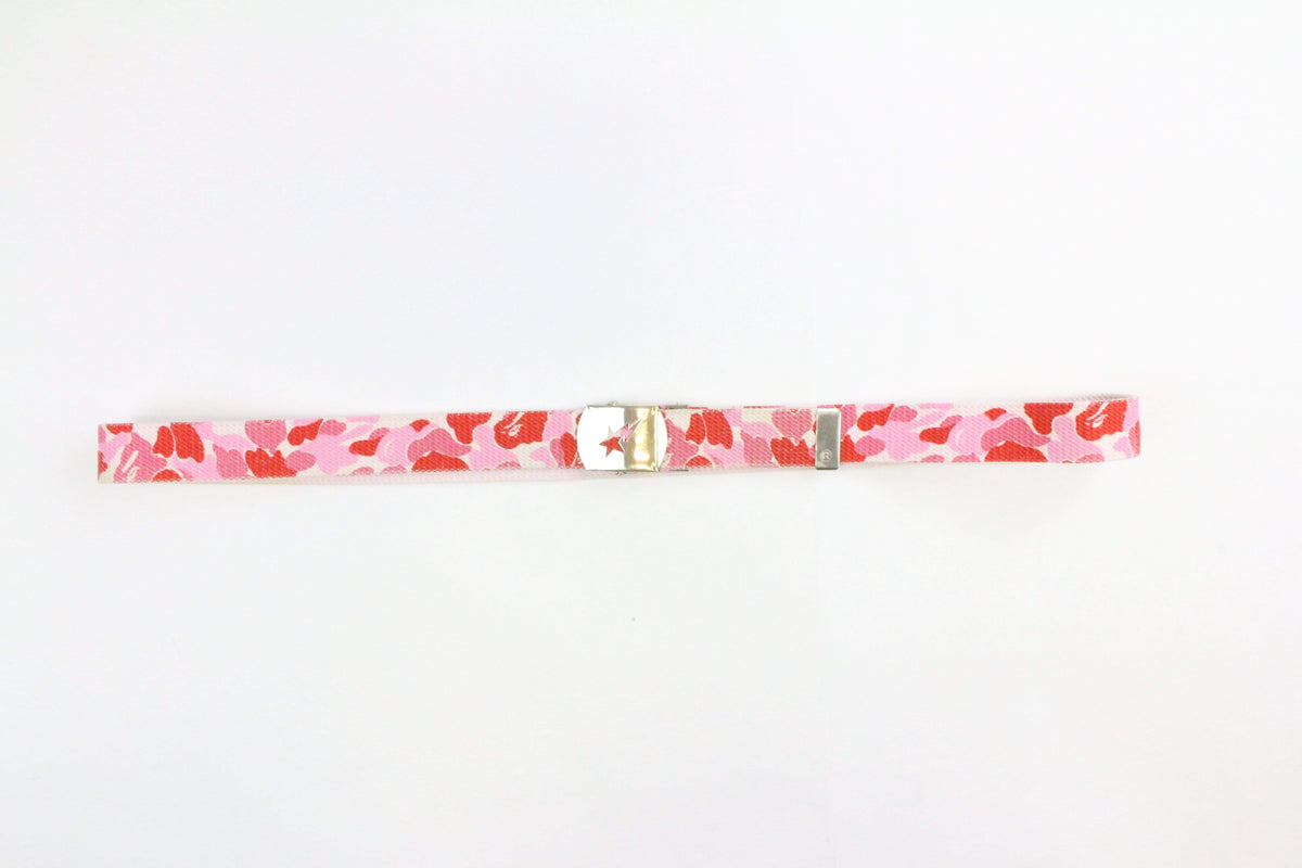 Bape Pink Camo Belt - SaruGeneral