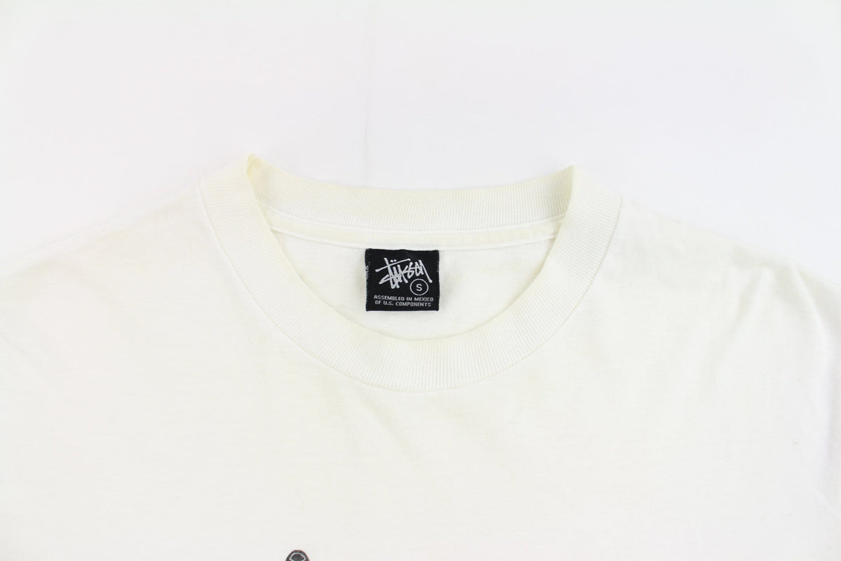 Stussy Statue of Liberty Tee White - SARUUK