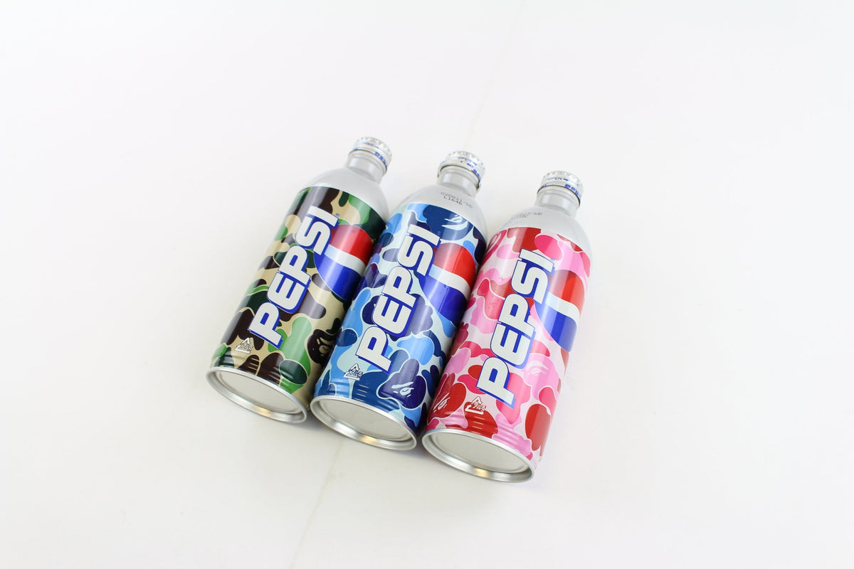 Bape x Pepsi Bottle Set 2001 - SARUUK