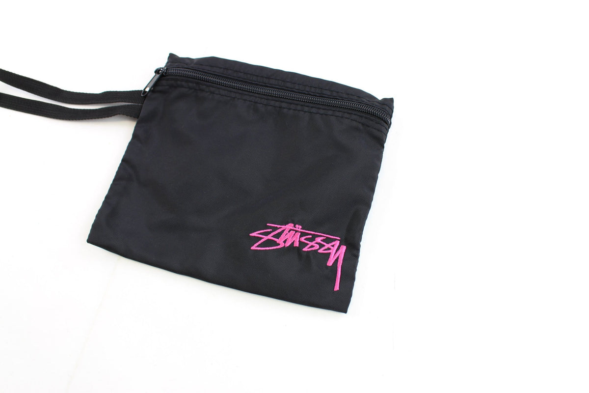 Stussy x Futura Purple Print Backpack + pouch set - SARUUK