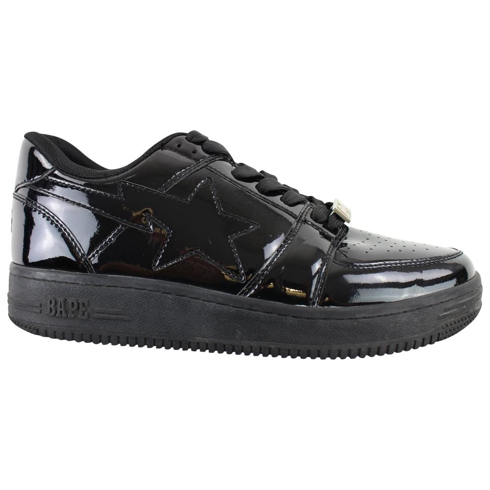 Bapesta Patent Leather Black - SARUUK