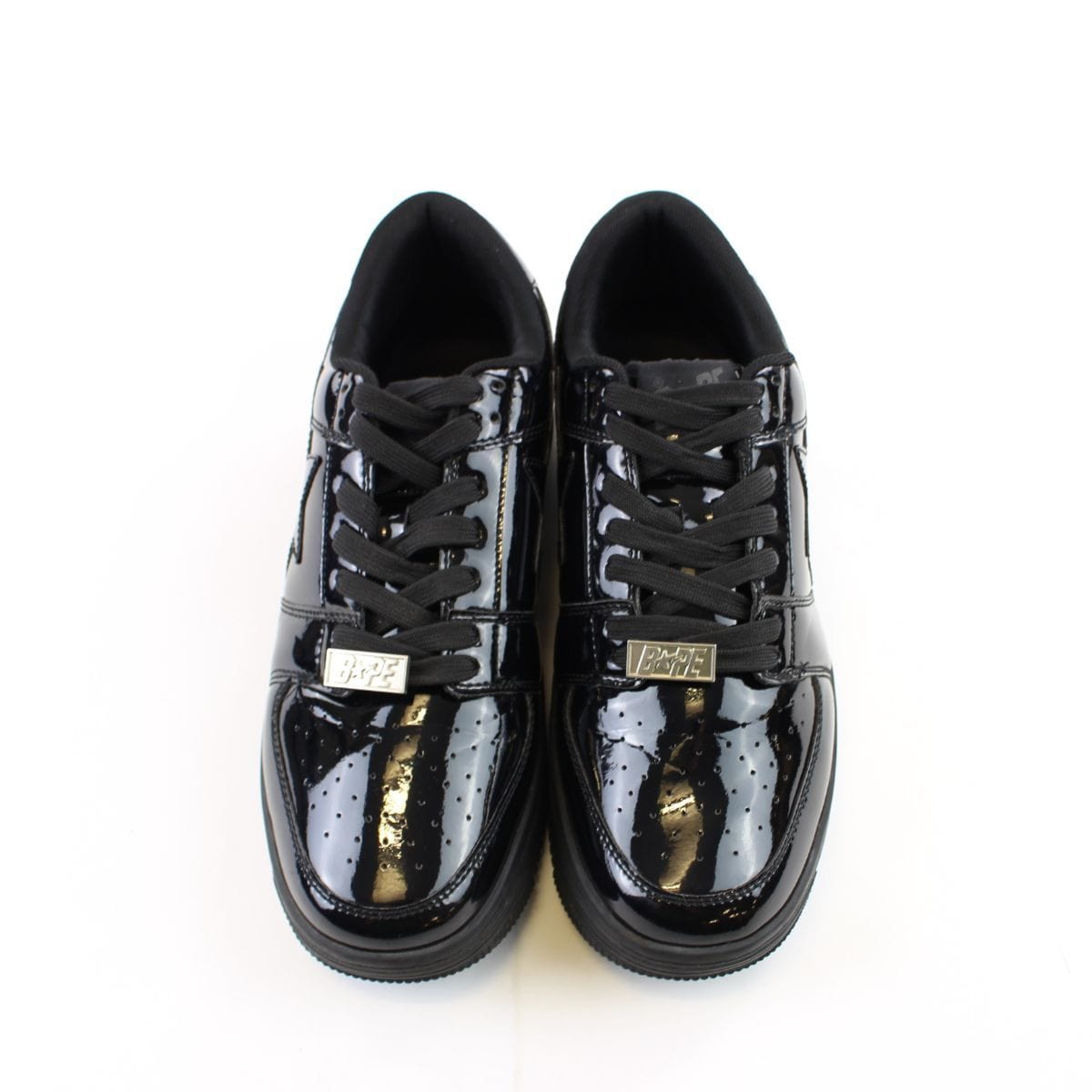 Bapesta Patent Leather Black - SARUUK