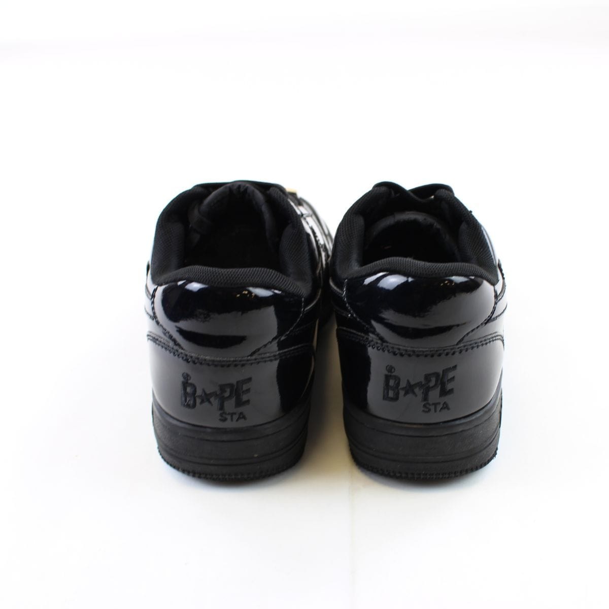 Bapesta Patent Leather Black - SARUUK