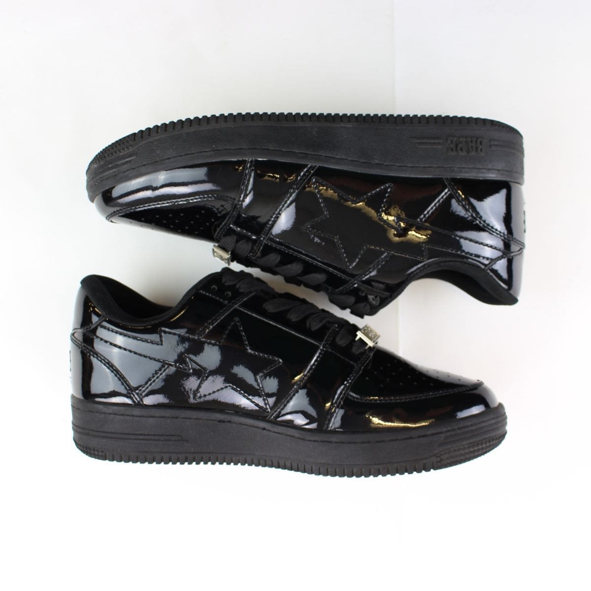 Bapesta Patent Leather Black - SARUUK