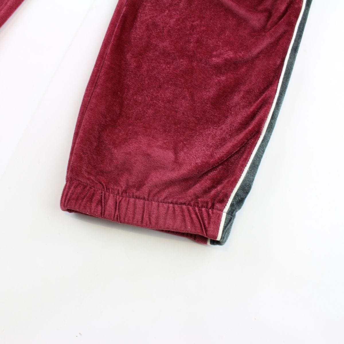 Supreme Velour Trackpants Red - SARUUK