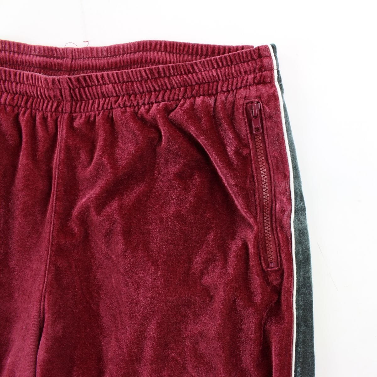 Supreme Velour Trackpants Red - SARUUK
