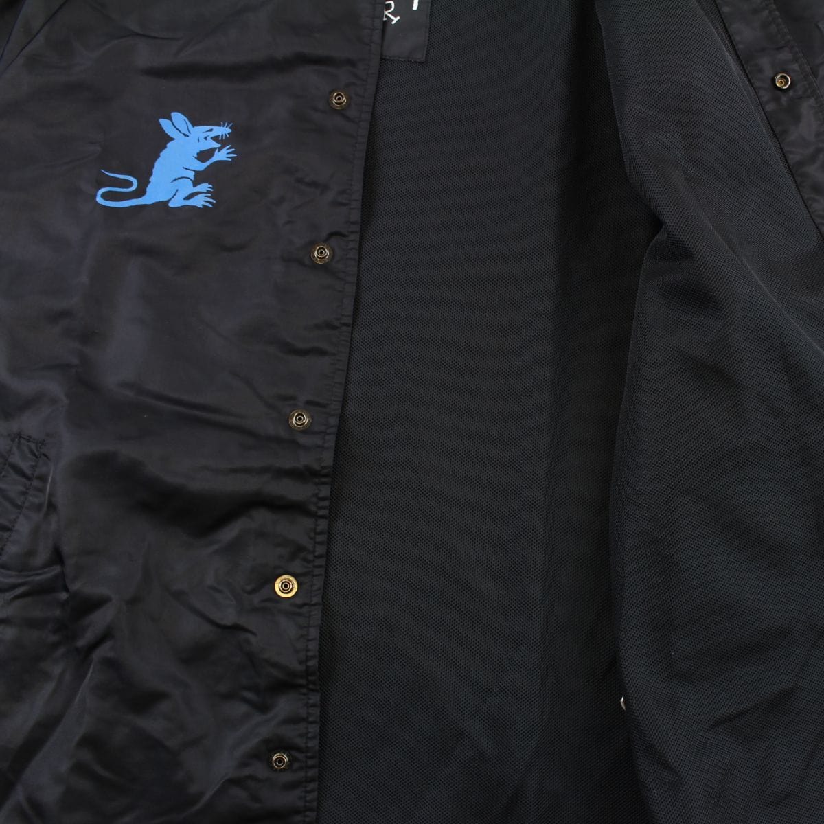 Stussy x neighborhood International Stussy Tribe coach Jacket Black - SARUUK