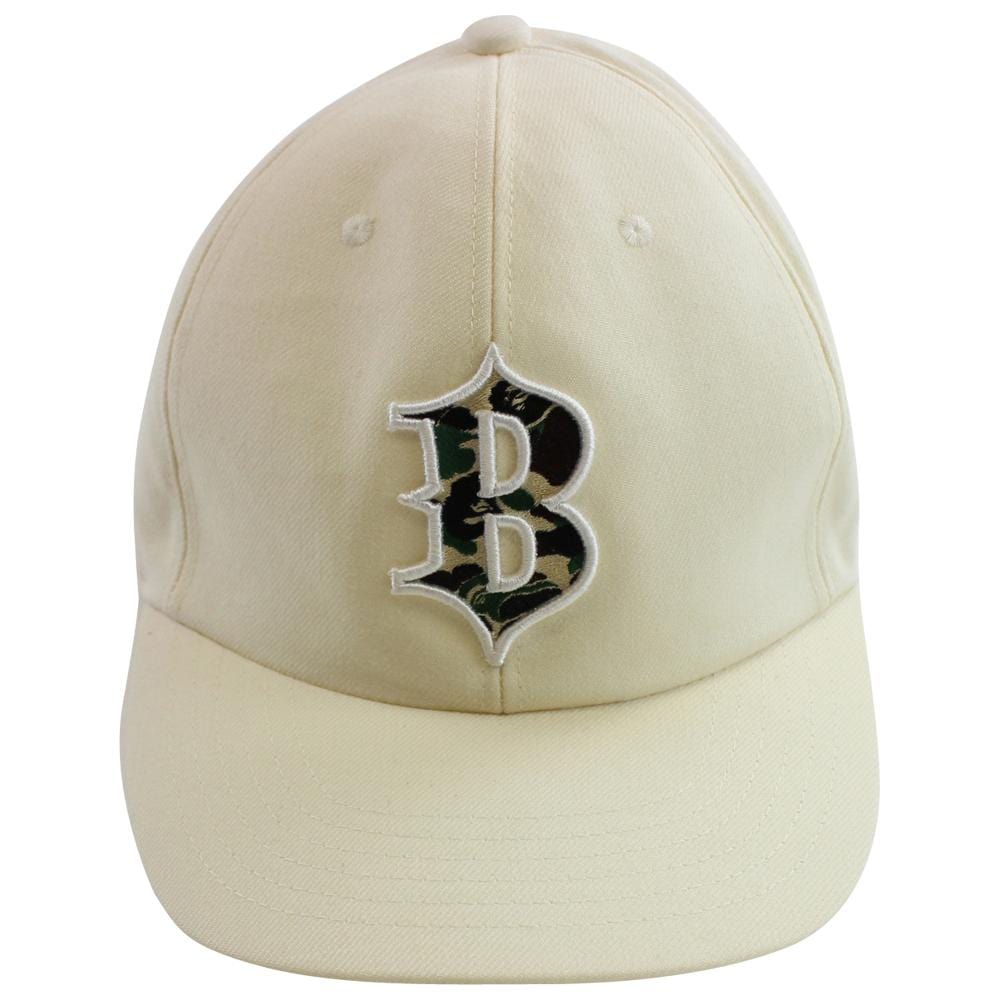 Bape Green Camo B Logo Hat Tan - SaruGeneral