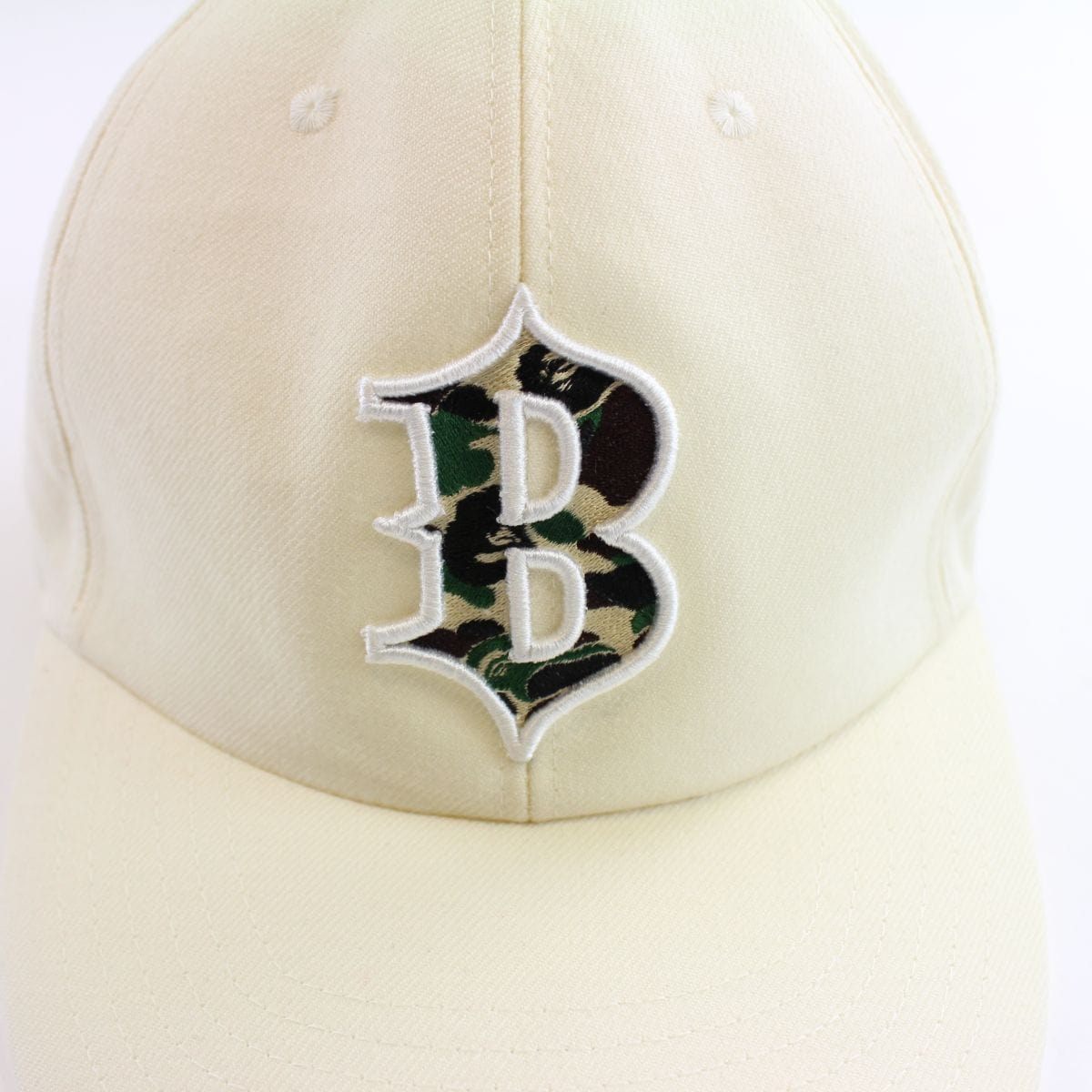 Bape Green Camo B Logo Hat Tan - SaruGeneral