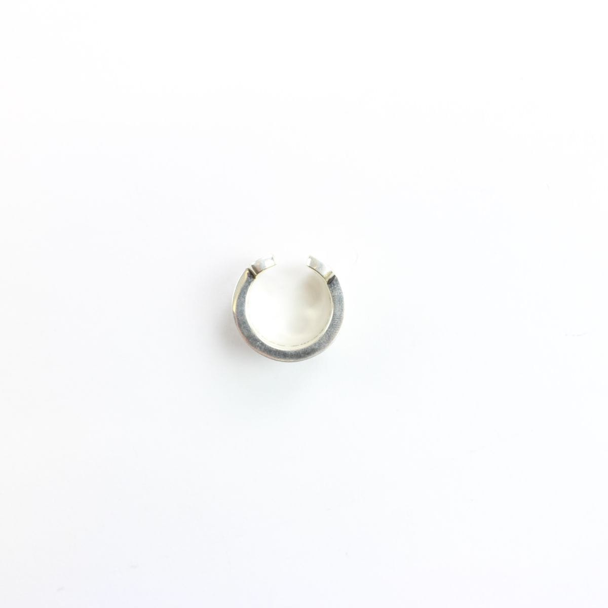 chrome hearts horseshoe scroll ring - SaruGeneral