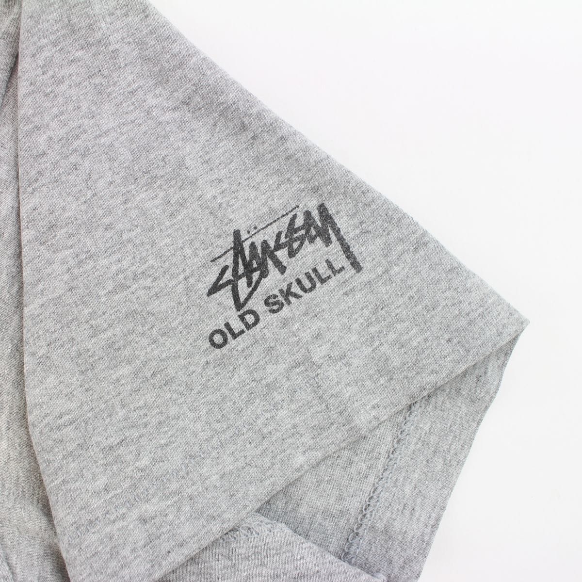 Stussy Skull Tee Grey - SARUUK
