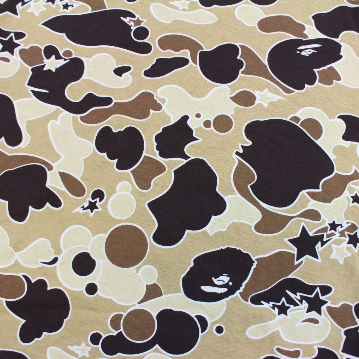 Bape psyche Desert Camo Reversible Tee - SARUUK