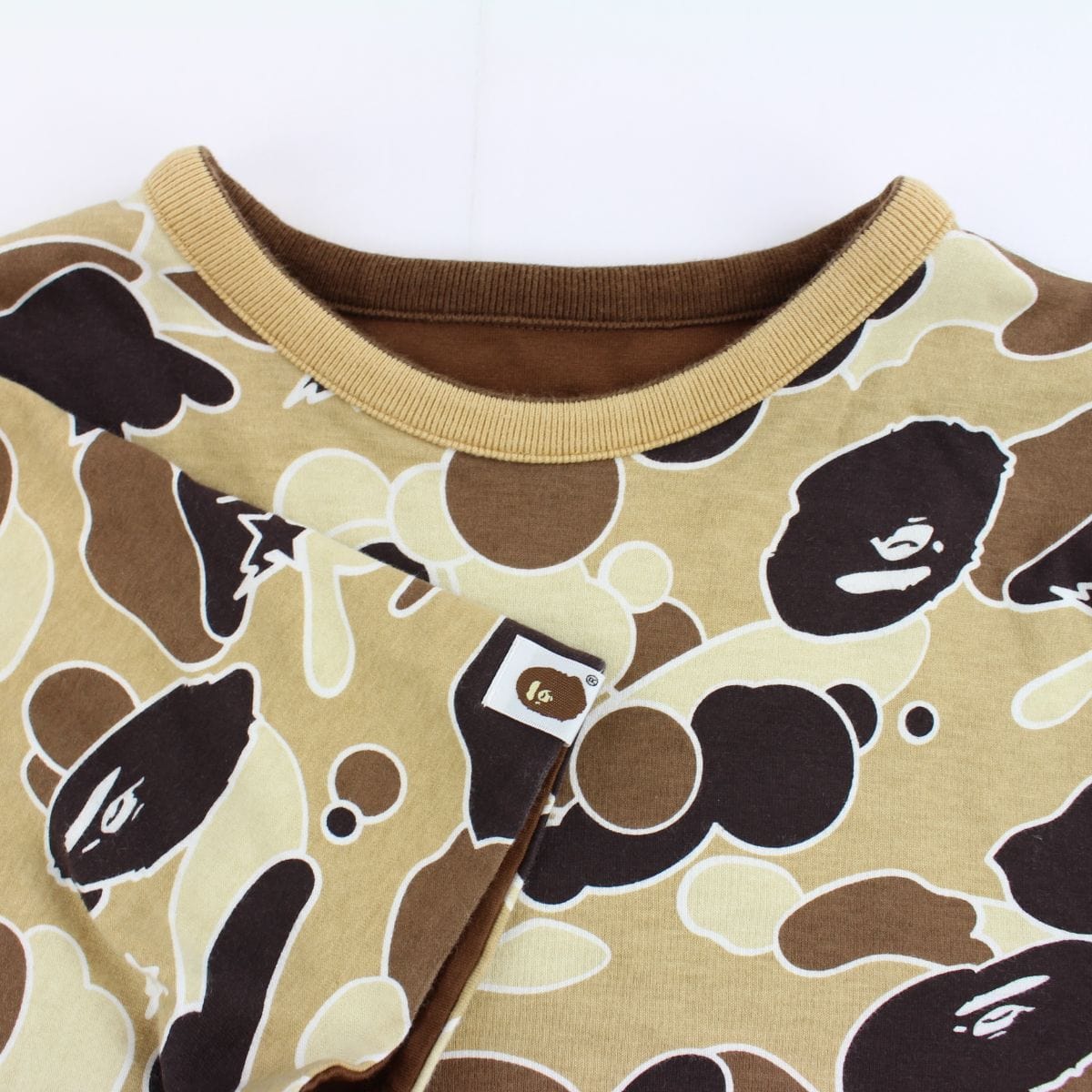 Bape psyche Desert Camo Reversible Tee - SARUUK