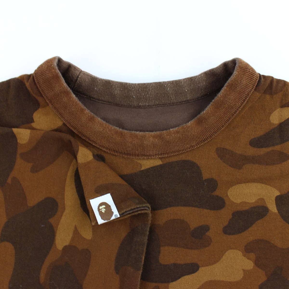 Bape Brown Camo Reversible Tee - SARUUK