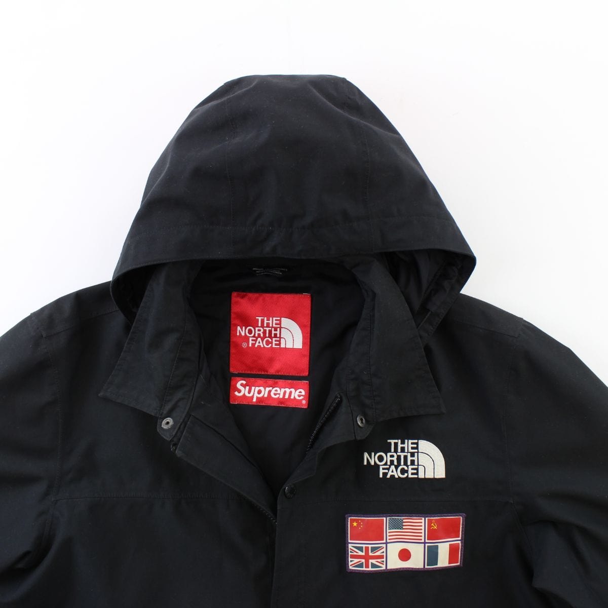Supreme x TNF Expedition Coach Jacket 2014 Black - SaruGeneral