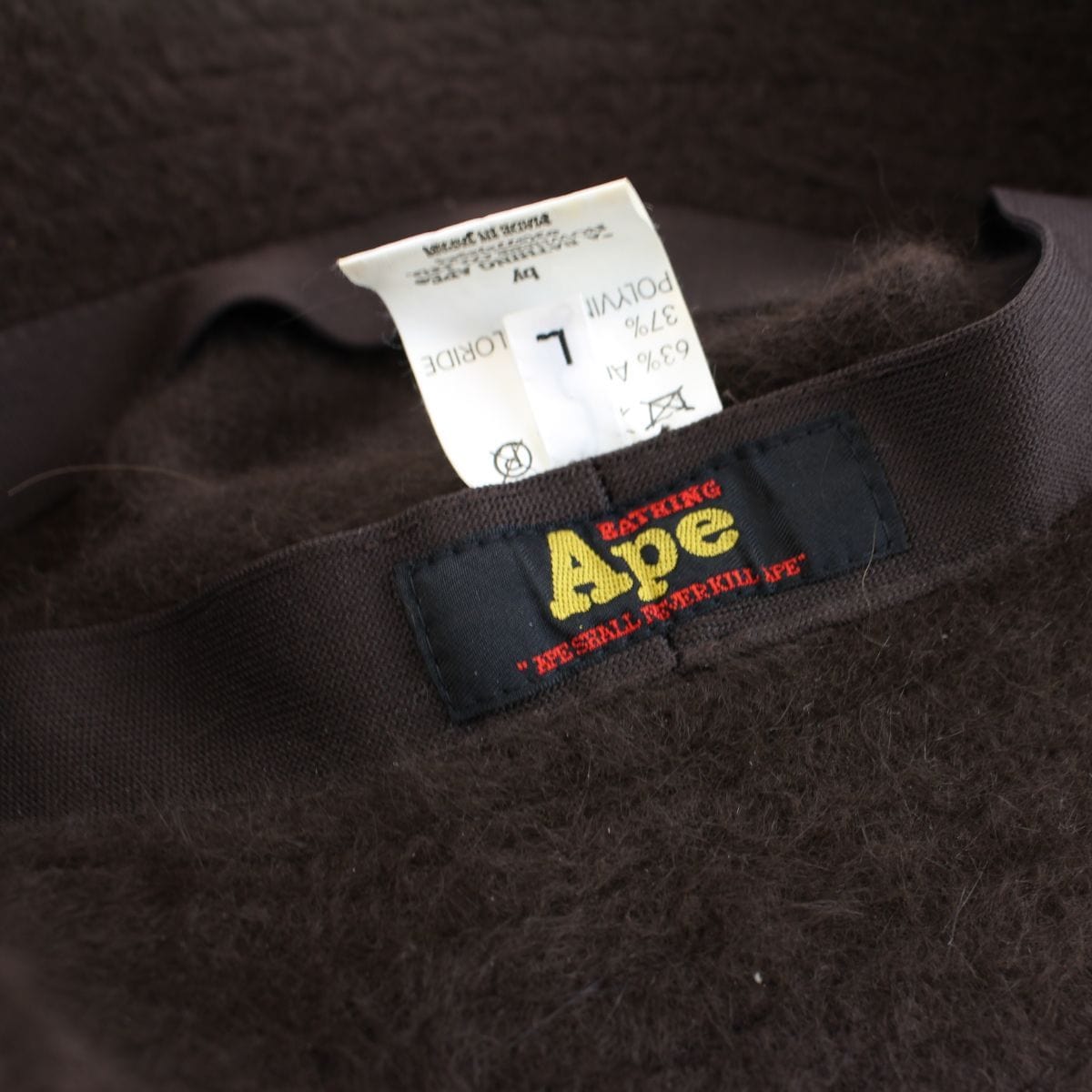 Bape Mohair Bucket Hat - SARUUK