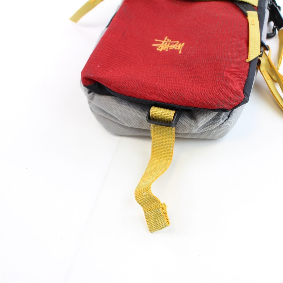 Stussy Red and Yellow Shoulder Bag - SARUUK