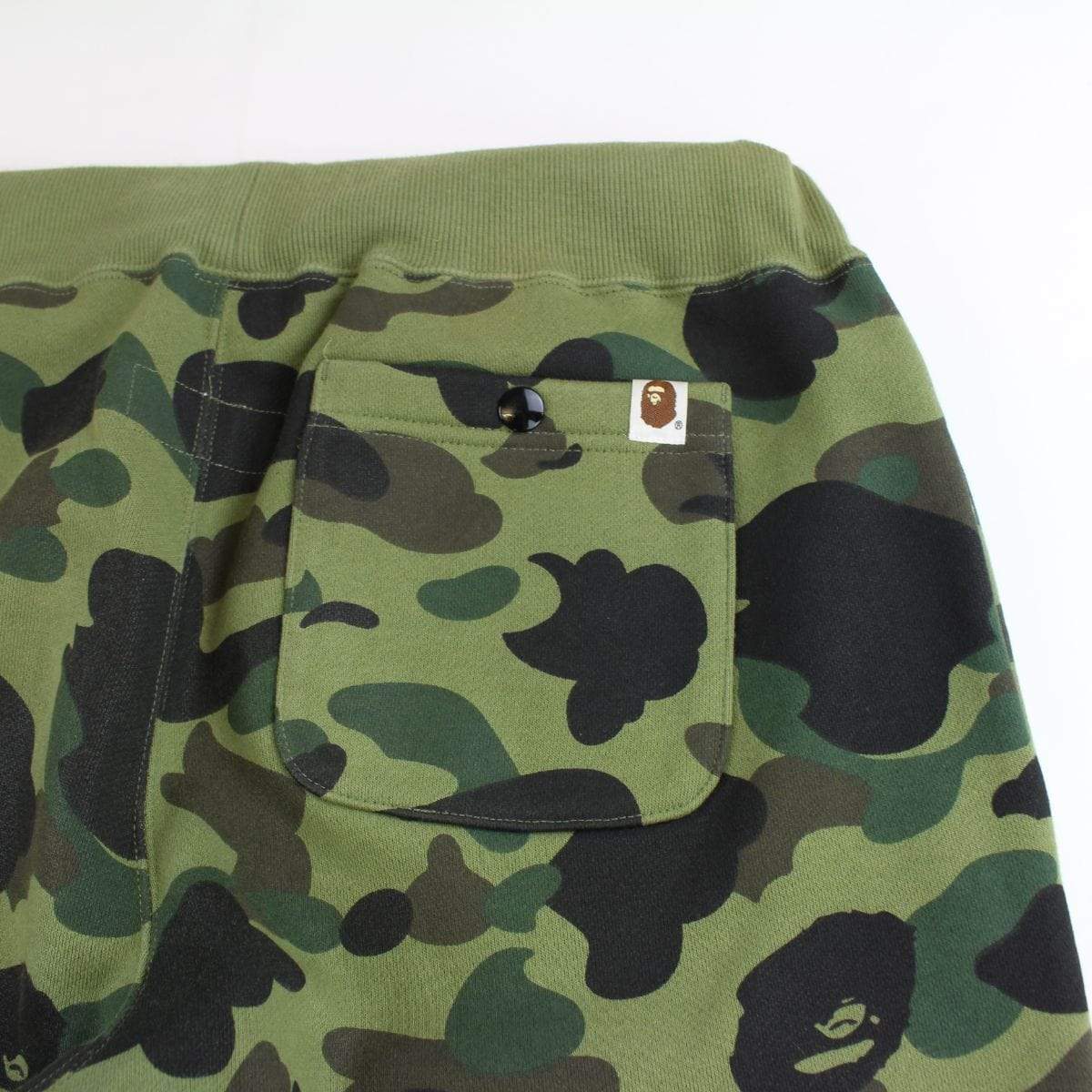 bape x champion 1st green camo sweatpants 2016 - SaruGeneral
