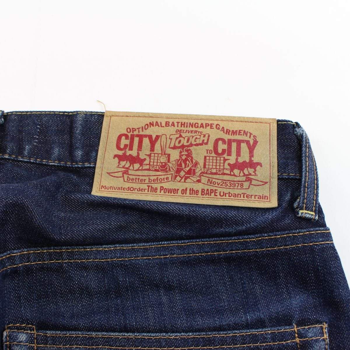 Bapesta embroided Jeans - SaruGeneral
