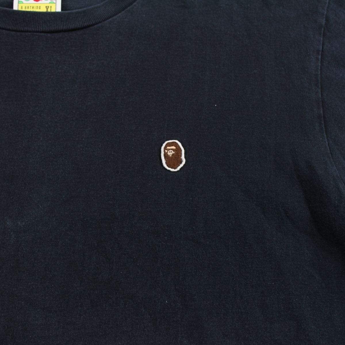 Bape Point head logo tee black - SaruGeneral