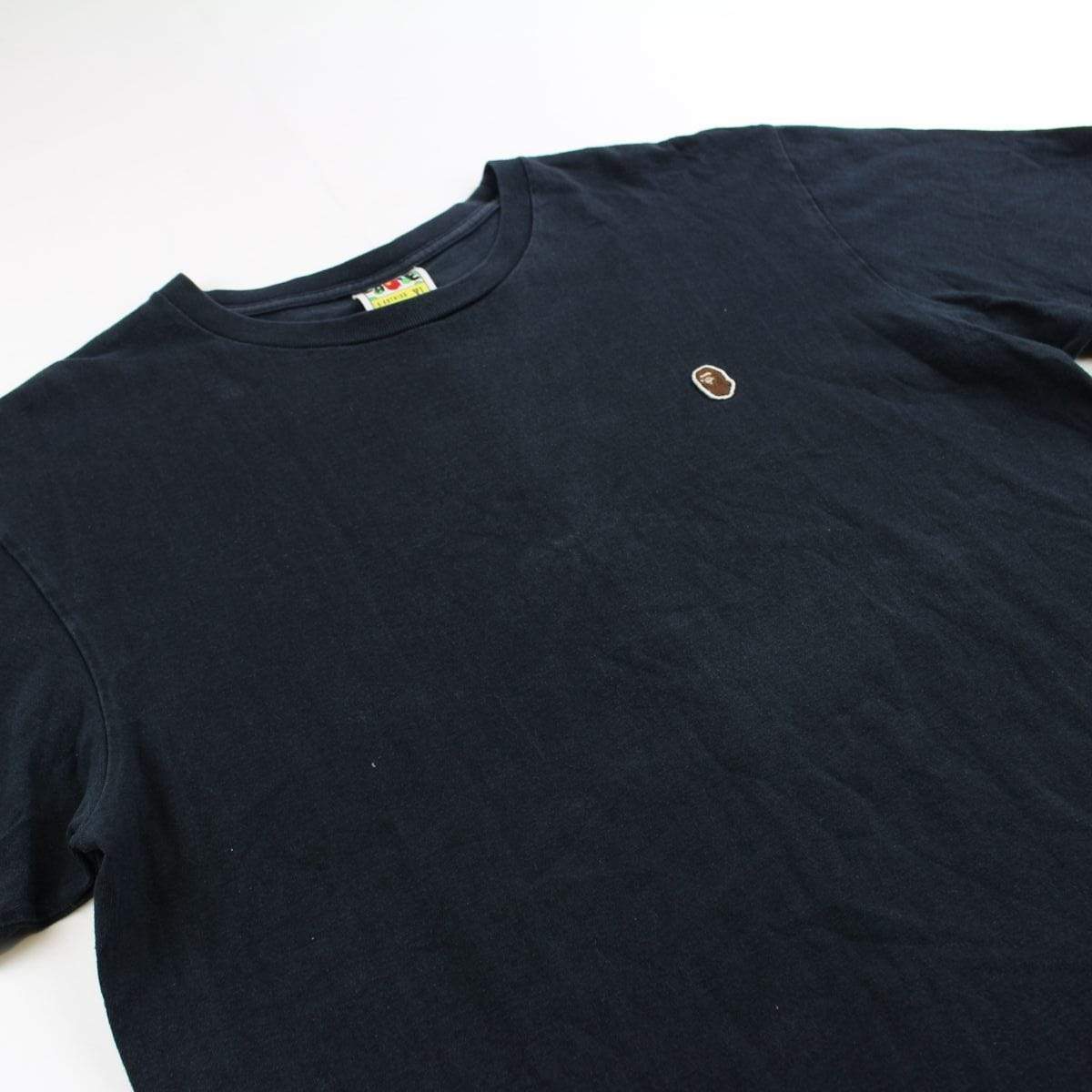 Bape Point head logo tee black - SaruGeneral