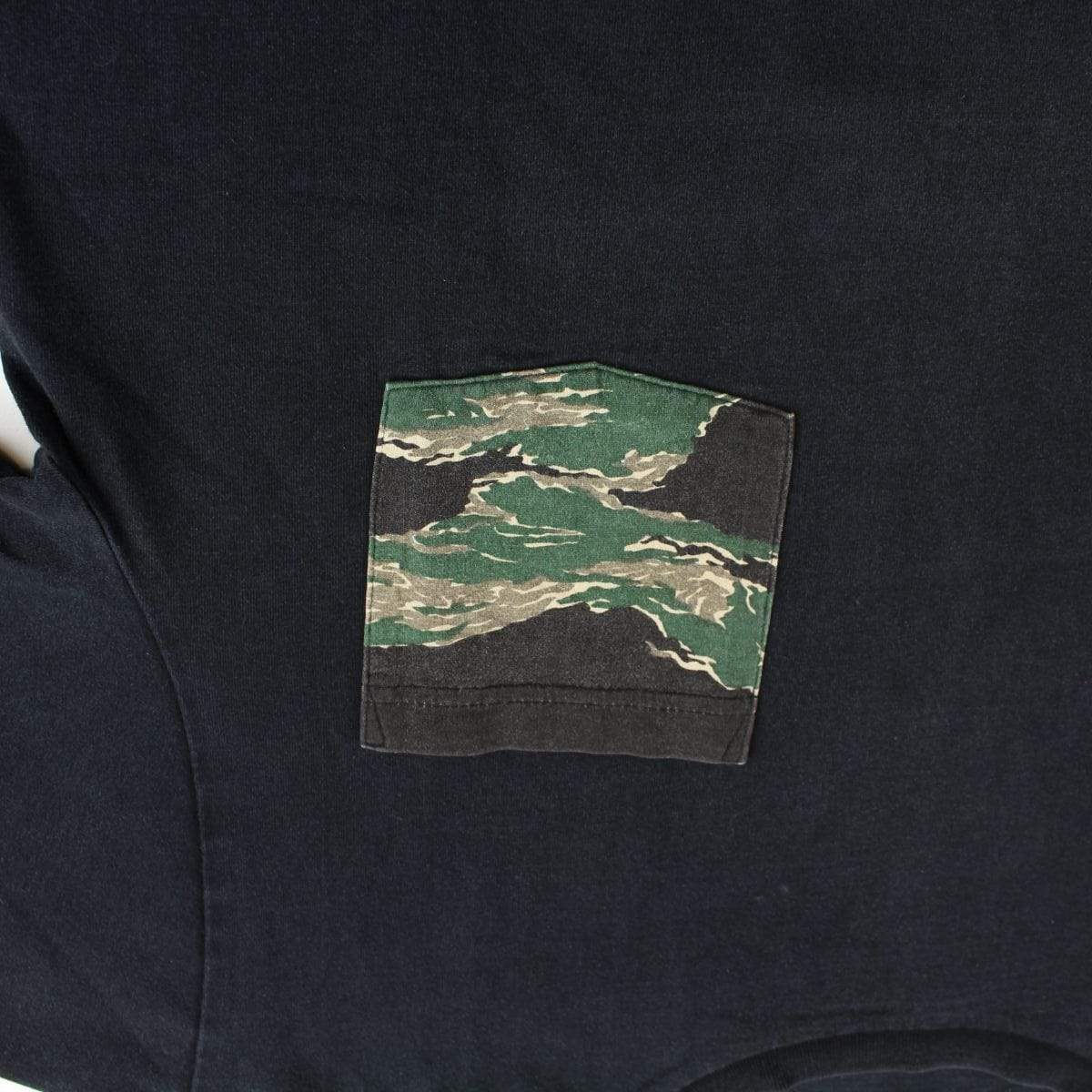 bape tiger camo pocket tee black - SaruGeneral