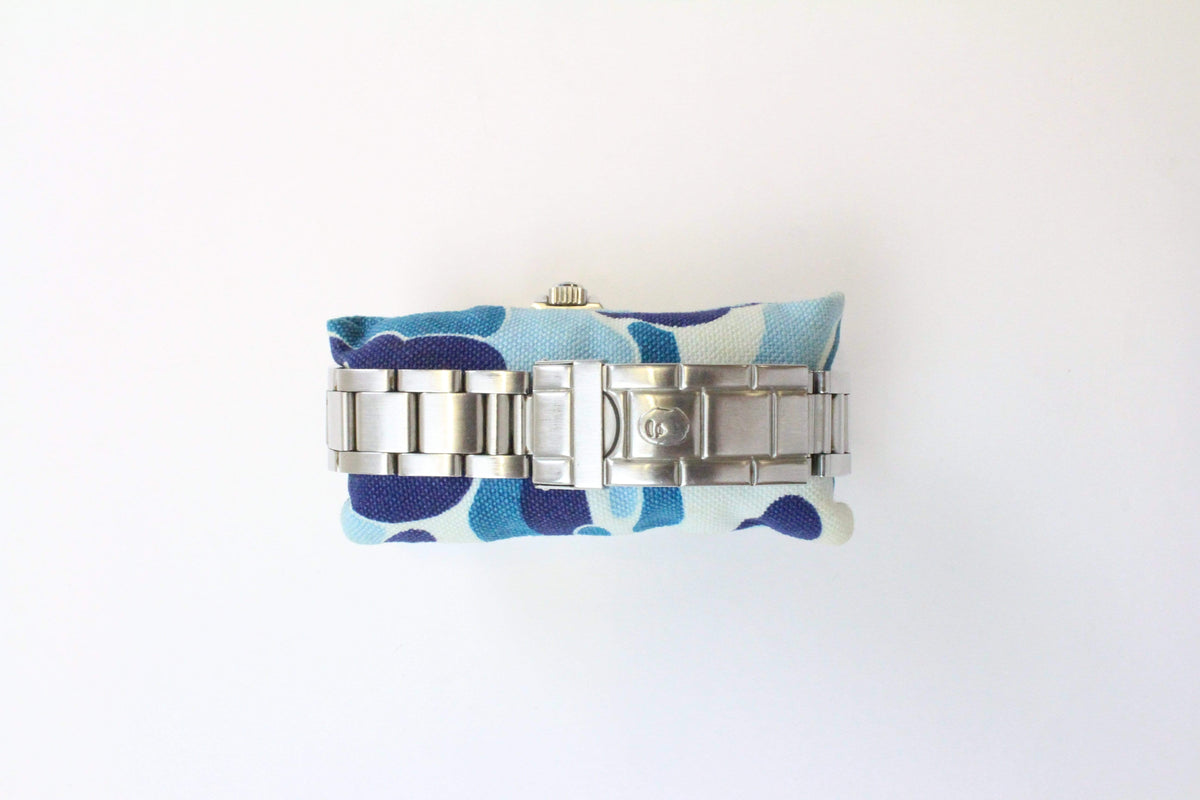 Bapex Blue Camo Silver Watch - SaruGeneral