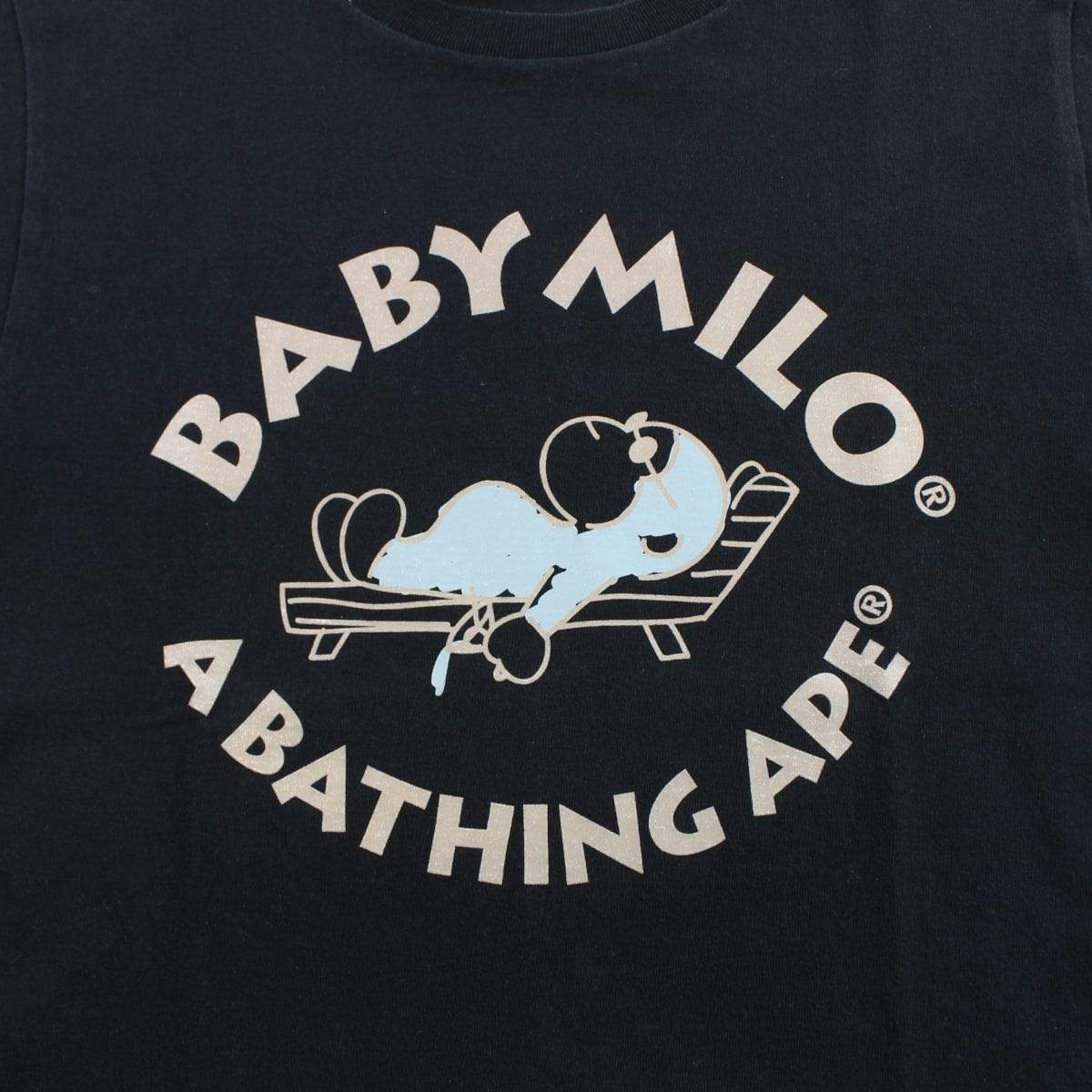 Bape baby milo sunbathing tee black - SaruGeneral