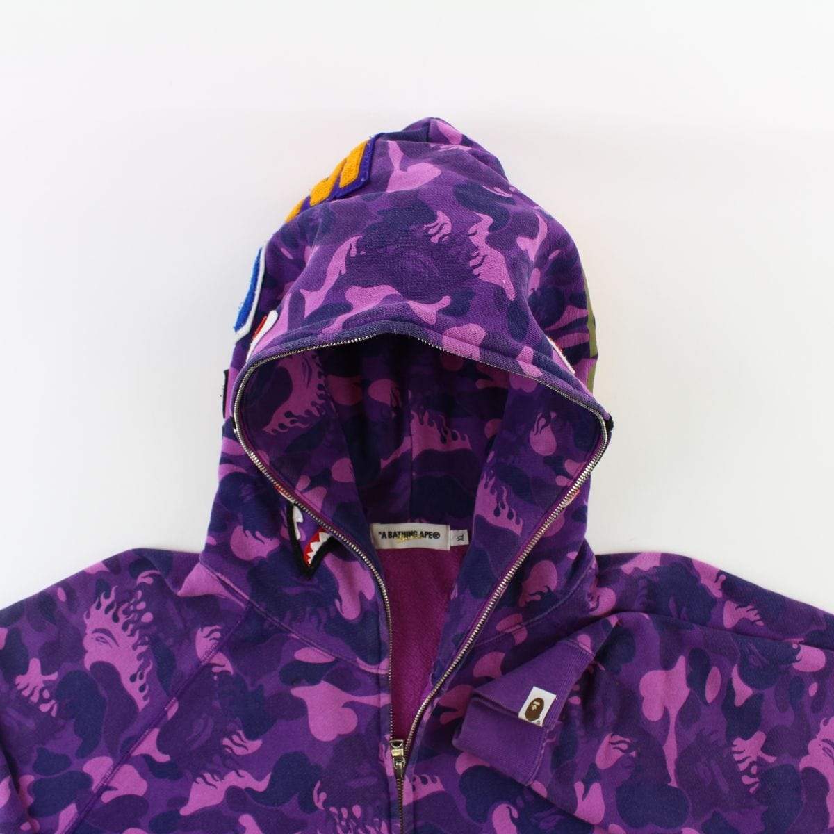 Bape Purple Flame Camo Shark - SaruGeneral