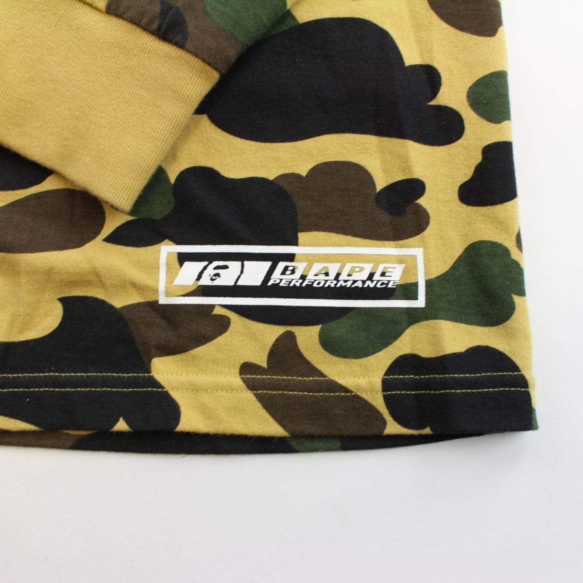 bape 1st yellow camo ls - SaruGeneral