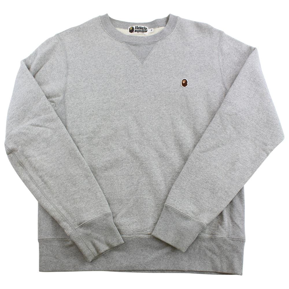 Bape Point Head Crewneck grey - SaruGeneral