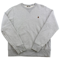 Bape Point Head Crewneck grey