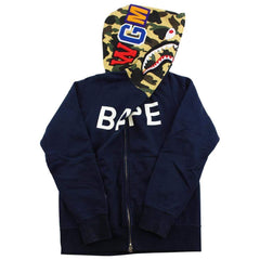 bape text shark black 1st yellow