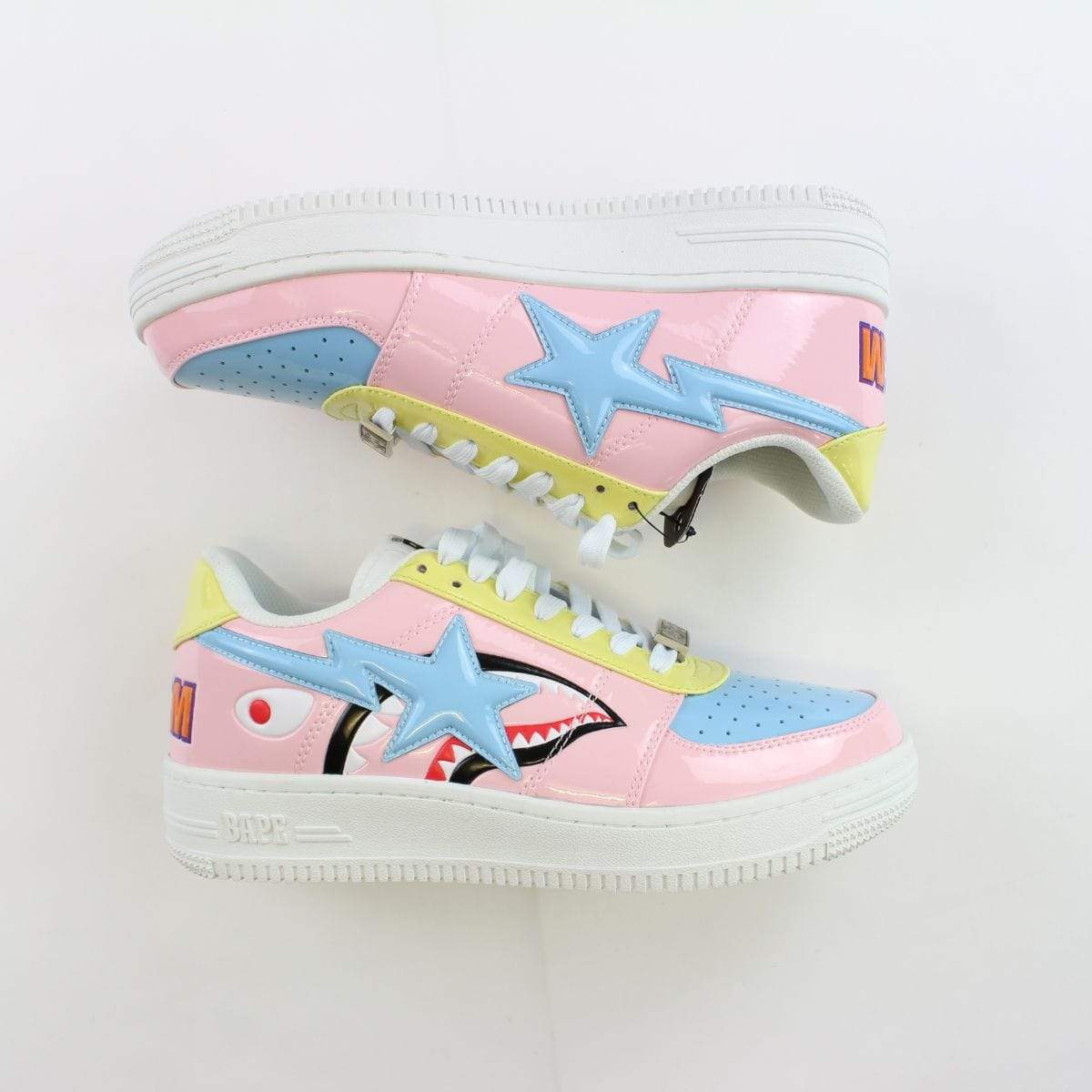 bapesta pink blue shark - SaruGeneral