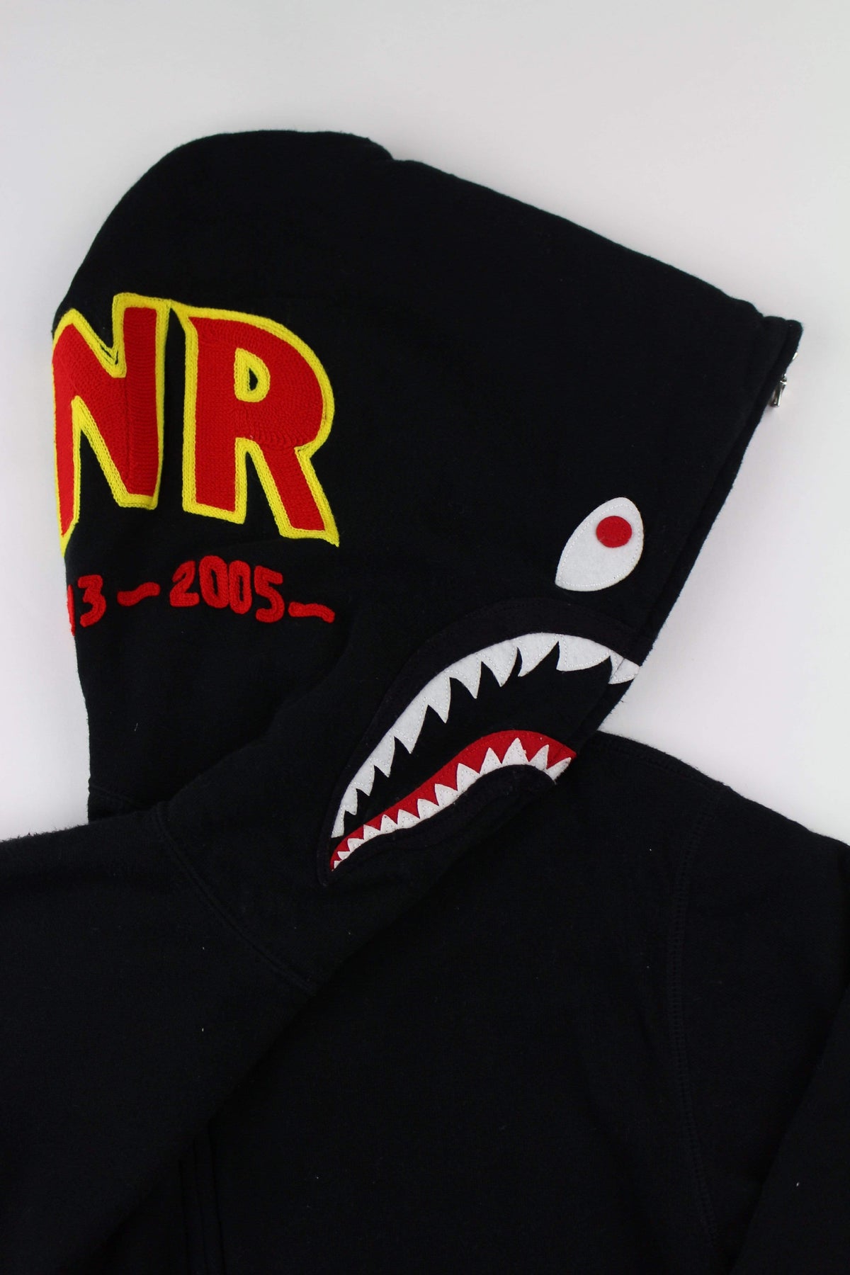 Bape PONR Shark Hoodie Black - SaruGeneral