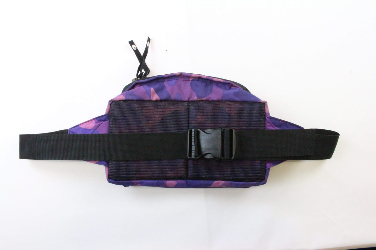 Bape Purple Camo 3m Hip Bag - SaruGeneral