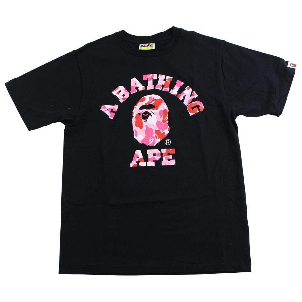 bape x kaws og fake tee black - SaruGeneral