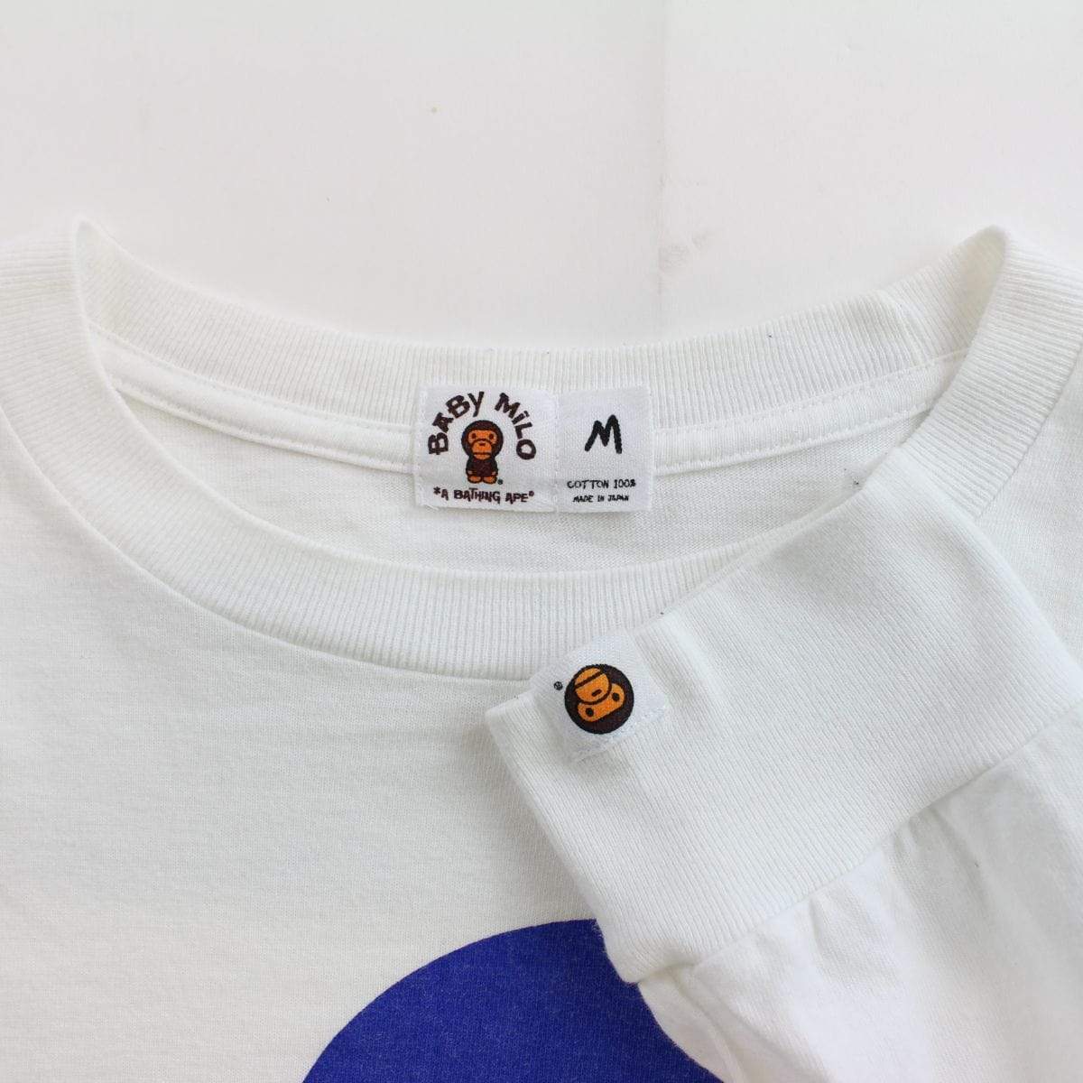 bape milo toilet ls white - SaruGeneral