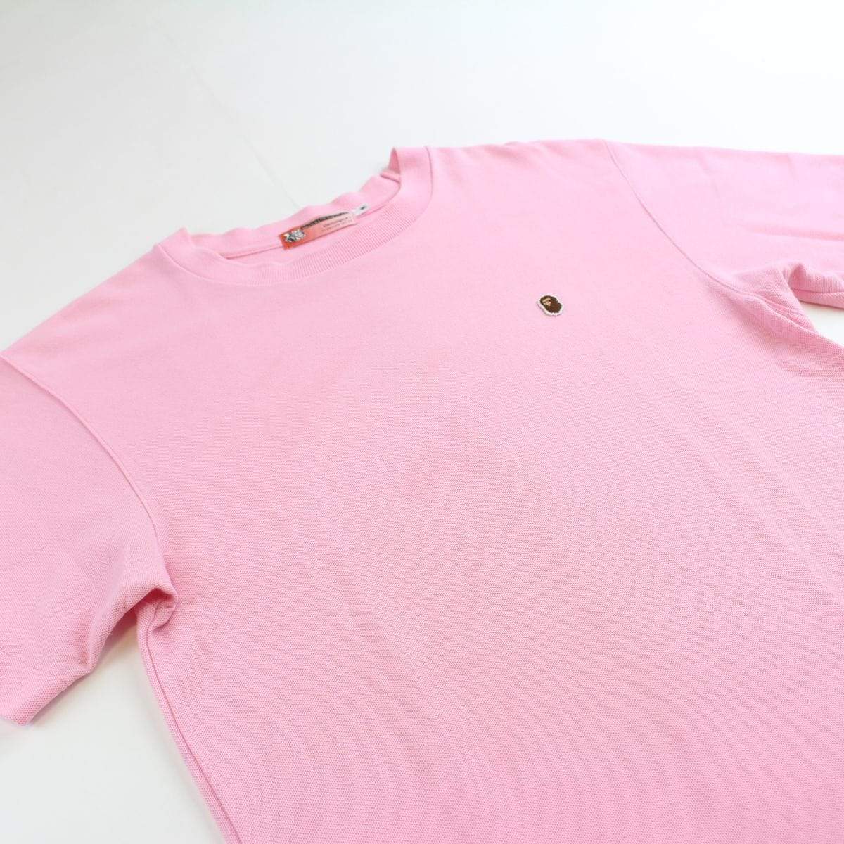 bape pink point head tee - SaruGeneral