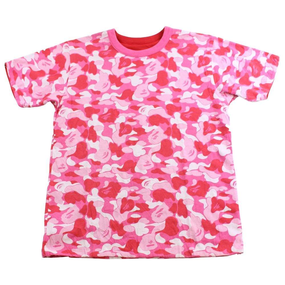 bape abc pink camo reversible tee - SaruGeneral