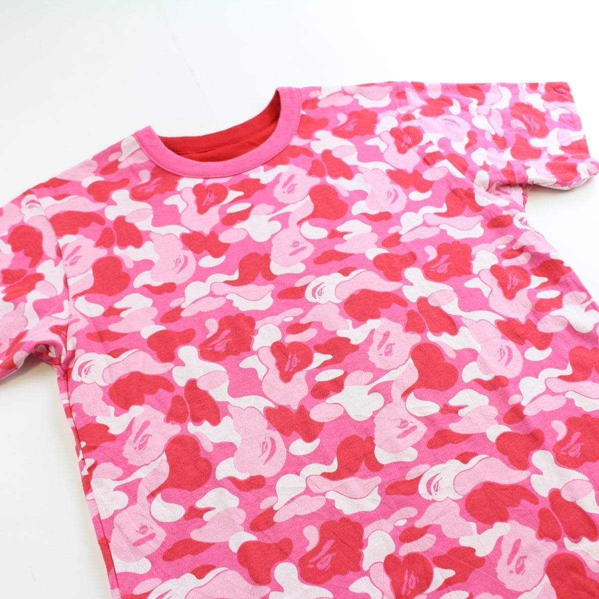 bape abc pink camo reversible tee - SaruGeneral