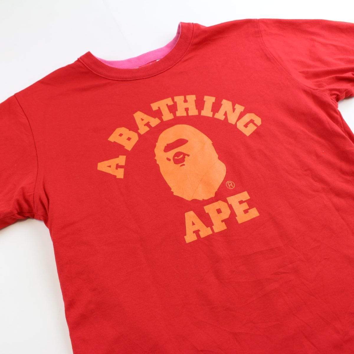 bape abc pink camo reversible tee - SaruGeneral