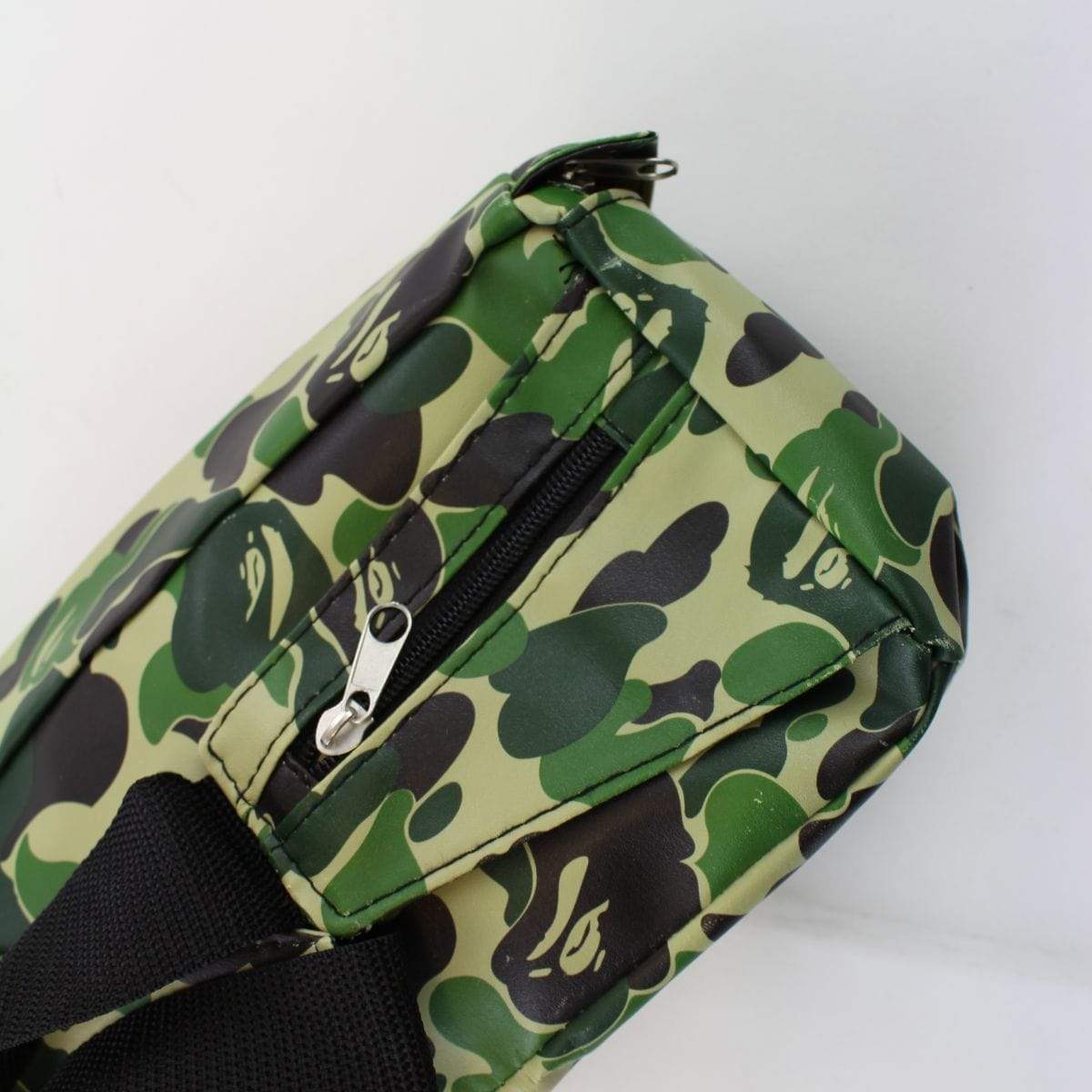 Bape Abc Green Camo E Mook Hip Bag - SaruGeneral