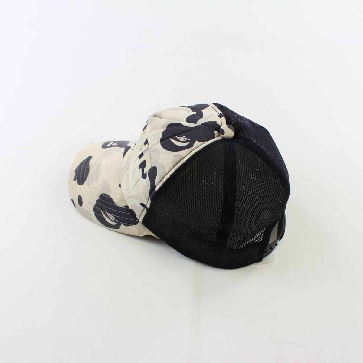 Bape Grey Camo Bathing Ape Trucker - SaruGeneral